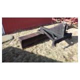 8'HD 3PH scraper blade