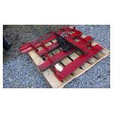 Cultivator levelling planks