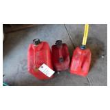 1-2Gal & 2-1 Gal Gas Cans