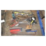 HD prybars, asst tools