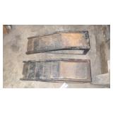 Metal car ramps