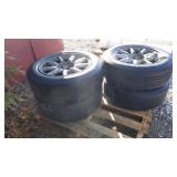 4- Michelin vehicle tires 225/60R18 100H