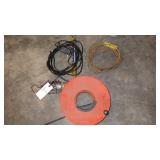 Hose reel w/trouble light,& LED trouble light