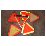 5 asst SMV signs & 1 folding SMV sign