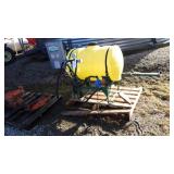 55 Gal 3PH Sprayer appr 7' boom
