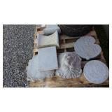 Asst Concrete lawn ornaments