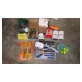 Oil filters, fuses, jigsaw blades &  misc items