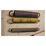HD springs 1- 16'X2', 1-14'X1.5', 1-15'X3.5'