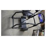 Dynablast cart for pressure washer10' air tires