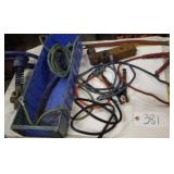 Asst battery terminals & ball hitch, &