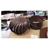 New in box Whirlybird Alum/Brown 12'