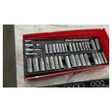 Sockets various sizes, Deep & shallow, met & imp