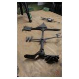 weather vane, skewers, 1 New pruner