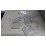 small item trays various sizes appr 75-100