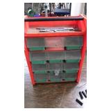 Storage bin, t-clips for decking system