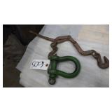 Chain binder & 7/8' clevis
