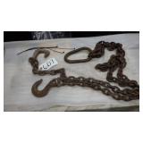 Double ended chain w/ tow ring