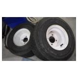 2- Roadmaster utility tires like new 4 bolts