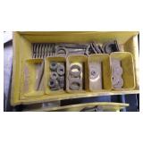 weld on jack brackets, axel 7', springs,