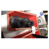 Asst tank strainers, 4 plastic hubs