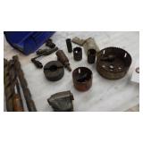 Hole saws various sizes