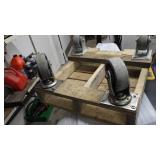 Homemade Trolley w/HD caster wheels 2' X 2'