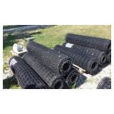 8 rolls black 100'ea animal fence 5'Tx100'W NEW