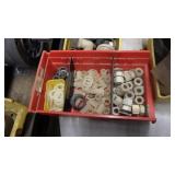 Various o-rings, sprayer nozzles, brackets