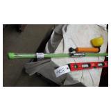Big Red 24' Level, Hand sprayer &
