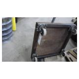 Rolling dolly on metal frame HD Caster wheels