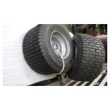 2- 18x 8.50-8 NHS tubeless 4ply