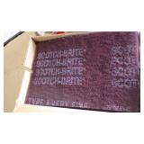 birdfeeder, scrubbing pads, small spray bottle