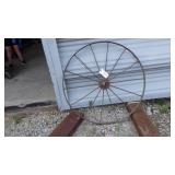 Wagon wheel appr 42'