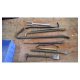 Prybars various sizes