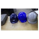 3 safety helmets