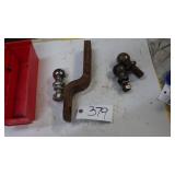 Hitch accessories various sizes