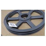 2-belt pulley New appr 15' centre appr 2 5/8'