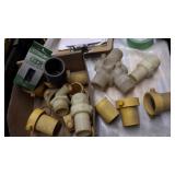 regulators, adapters, sprayer shields