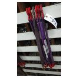 6 lift straps w/buckles