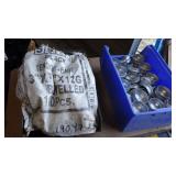 appr 100pc 3x7/8 12Ga Bevelled black &