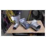 Duct work for ventilation (dryer or exhaust vent)