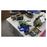 Ratchet straps various sizes