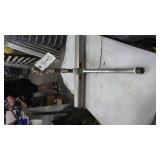 Oscillating sprinkler on aluminum roller