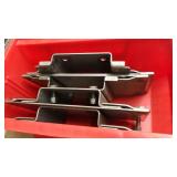 Protective caps for sharp metal SS brackets