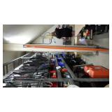 Fibreglass extension poles 8' ea