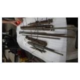 threaded rods various lengths & sizes