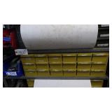 Yellow 18 tray metal box