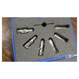 6 pc Hispeed Annular cutter set New in case