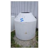 No lid white tank no valve cutout hole in bottom