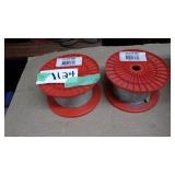 2- Galv aircraft cable appr 500' NEW